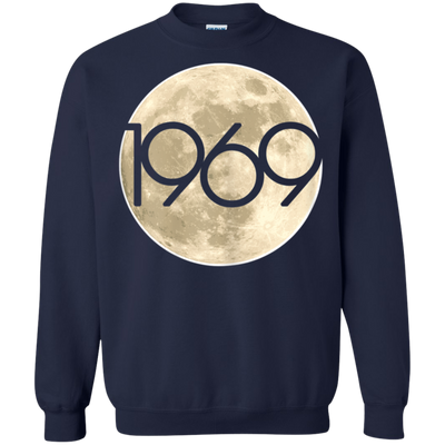 50th Anniversary Apollo 11 1969 Moon Landing Crewneck Pullover Sweatshirt For Men Women